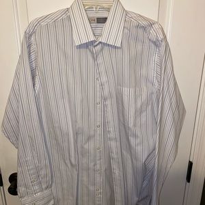 Gray white men shirt